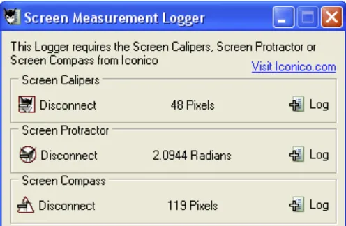 Screen Measurement Logger