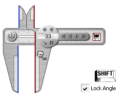 Screen Calipers measuring UI padding