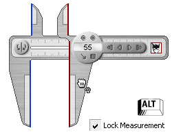 Digital calipers calculating heart rate