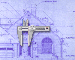 Screen Calipers measuring on screen