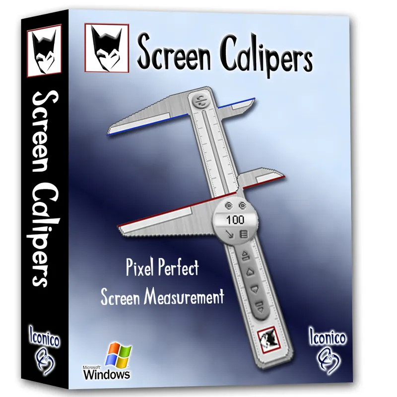 Screen Calipers product box